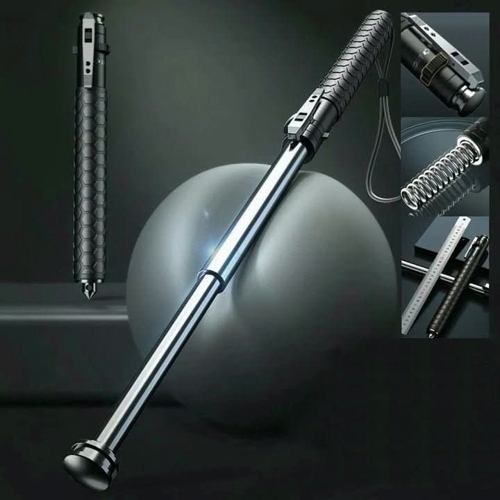 Expandable Baton With Telescopic Design Glass Breaker And Non-Slip Grip For Personal Safety - Image 8