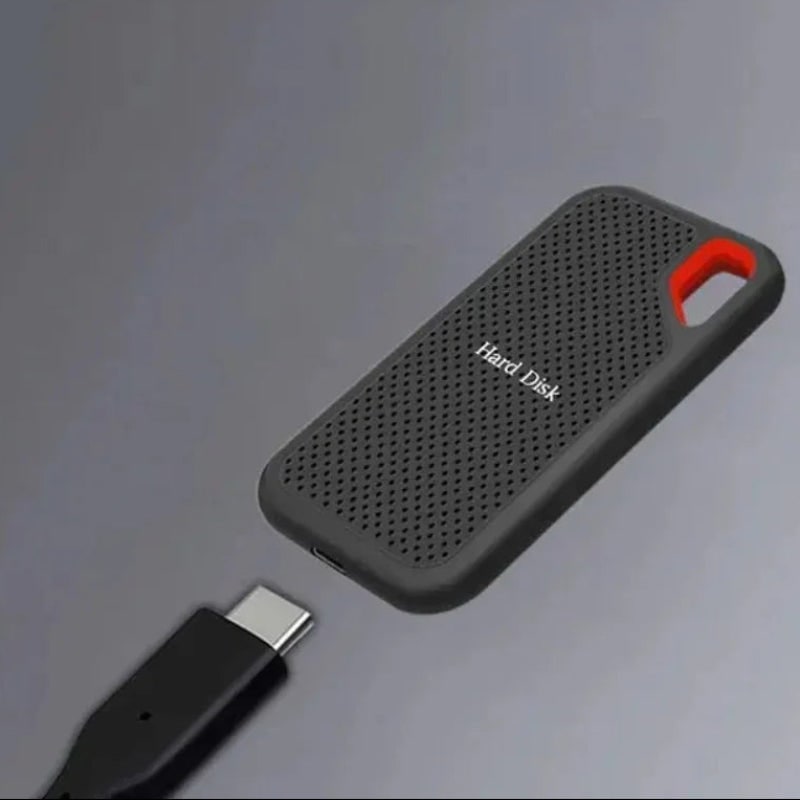 External Hard Drive Portable Hard Drive USB Hard Drive Black Type - Image 5