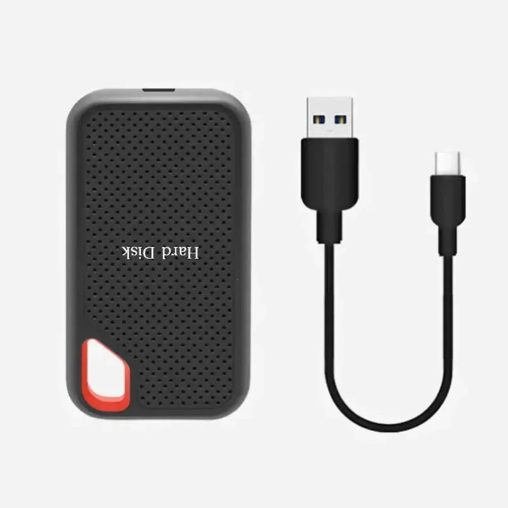 External Hard Drive Portable Hard Drive USB Hard Drive Black Type - Image 6