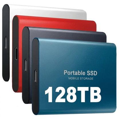 External SSD 128 Tb Compact Portable USB 3.1 Storage - Image 1