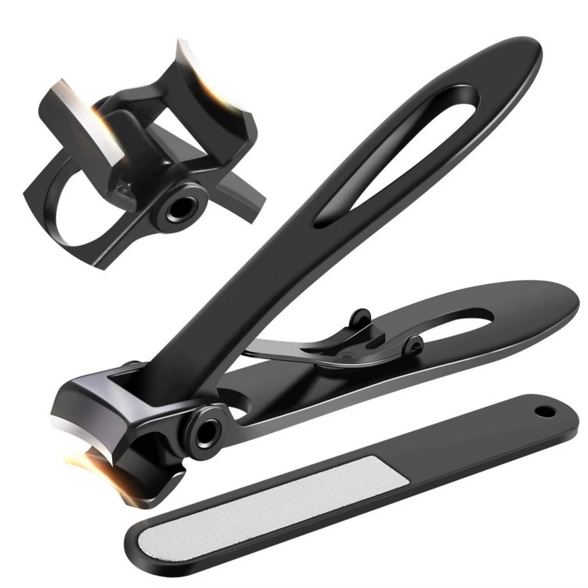 Extra Large Stainless Steel Thick Tough Toenails Nail Clippers - Image 5