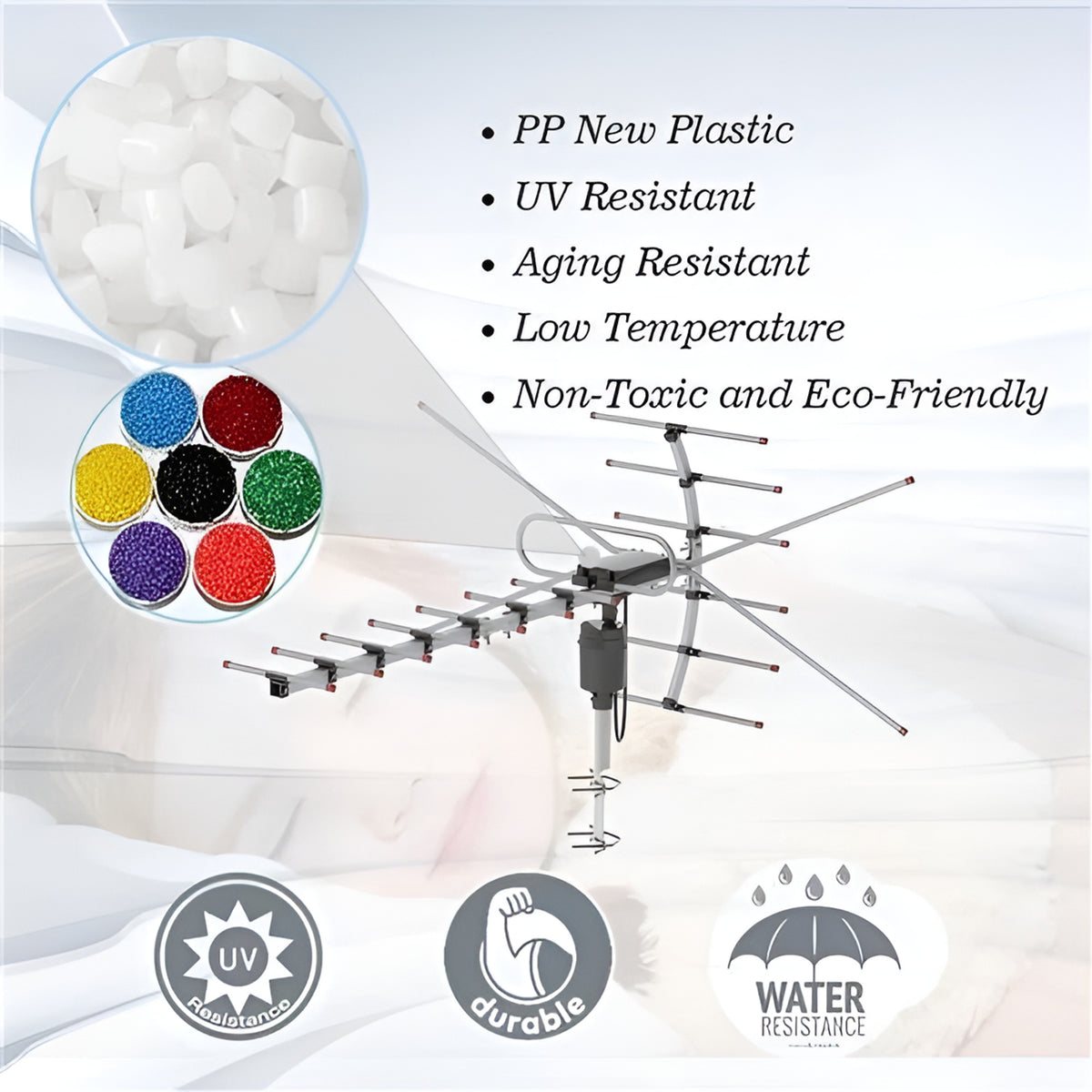 Extra Range 2025 Digital Outdoor HD TV Antenna With Full 360° Directional Motor - Image 7