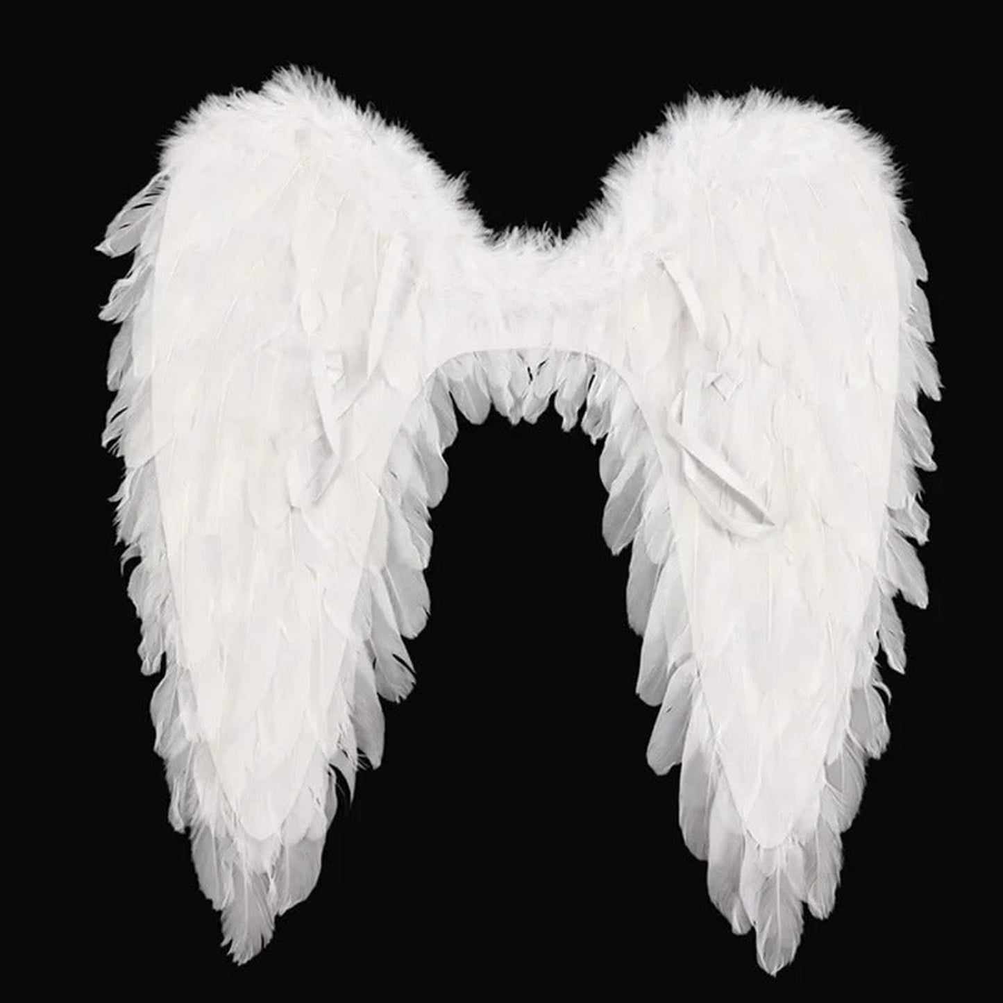 Feather Angel Wings Halloween Costume Accessory - Image 1