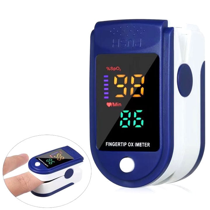 Fingertip Oximeter Portable Wellness Monitor For Oxygen Levels & Heart Activity With Quick Insight Readings - Image 2