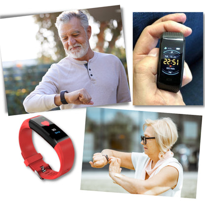 Fitness Tracker Watch With Heart Rate Monitoring And Step Counter For Seniors - Image 3
