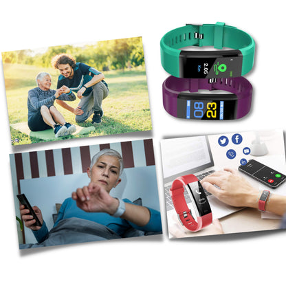 Fitness Tracker Watch With Heart Rate Monitoring And Step Counter For Seniors - Image 7