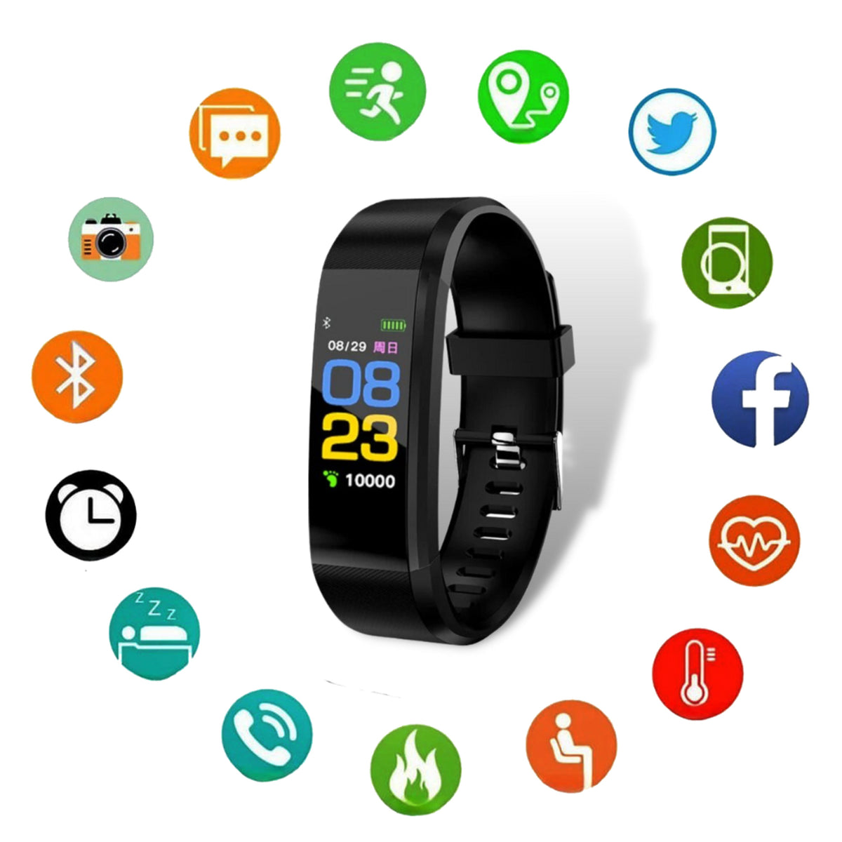 Fitness Tracker Watch With Heart Rate Monitoring And Step Counter For Seniors - Image 8