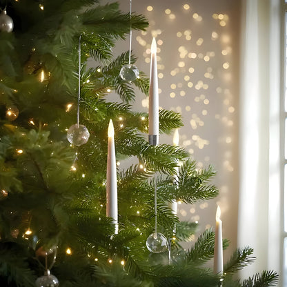 Flameless LED Christmas Tree Candles With Remote Control - Image 1