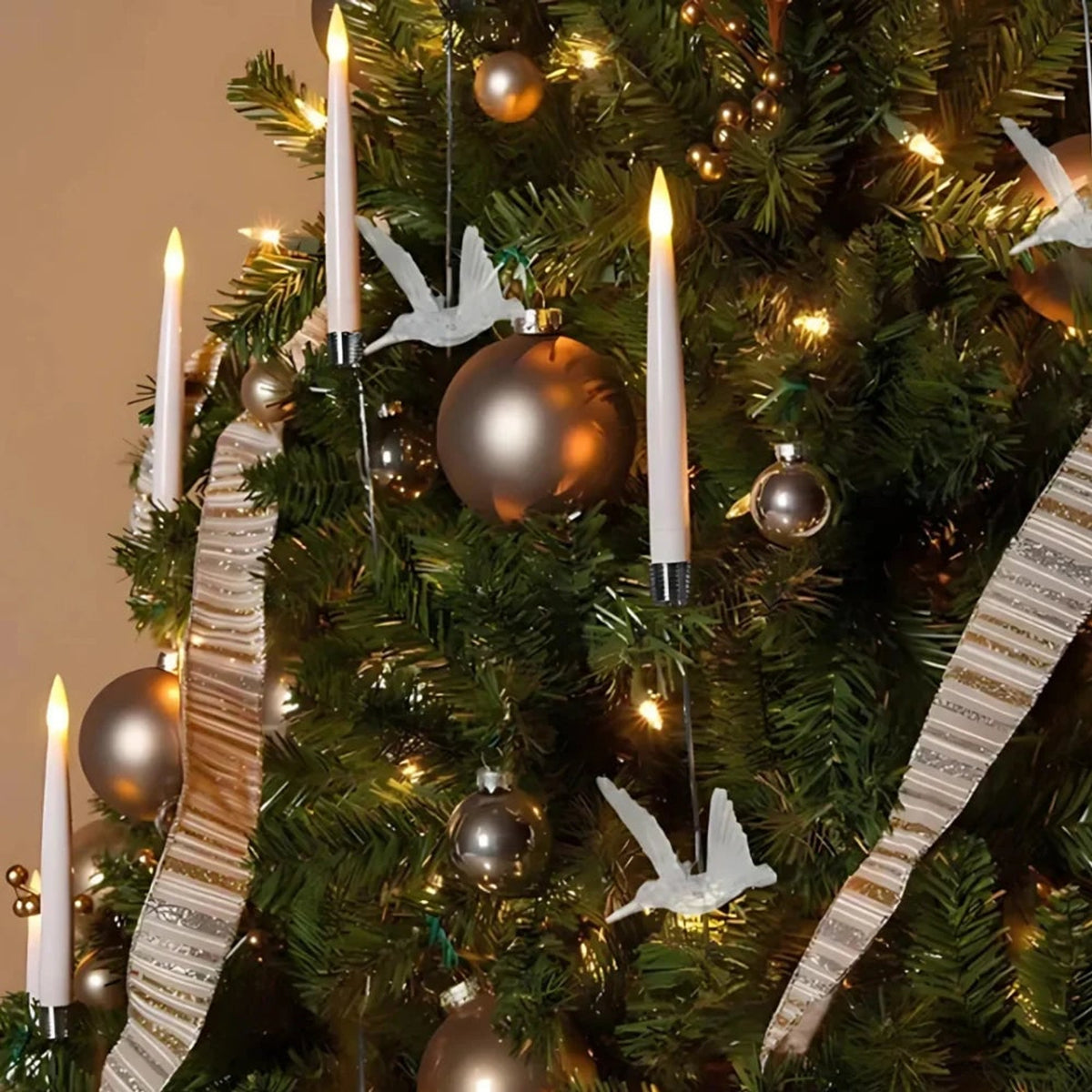 Flameless LED Christmas Tree Candles With Remote Control - Image 4