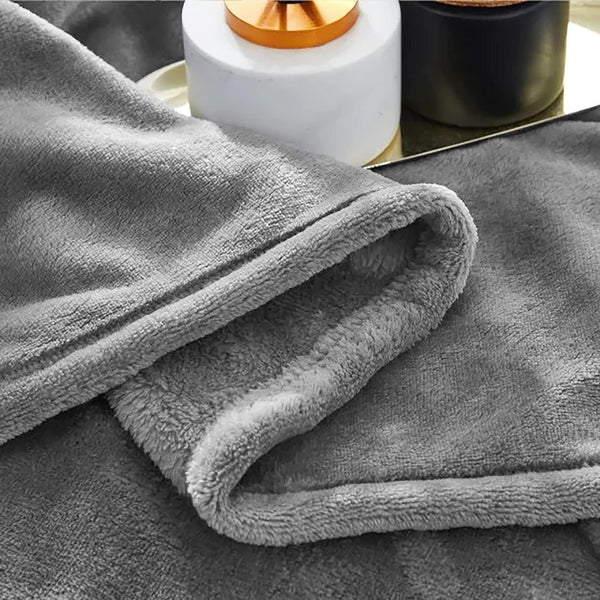 Fleece Throw Blanket Soft Plush Cozy For Bed And Sofa