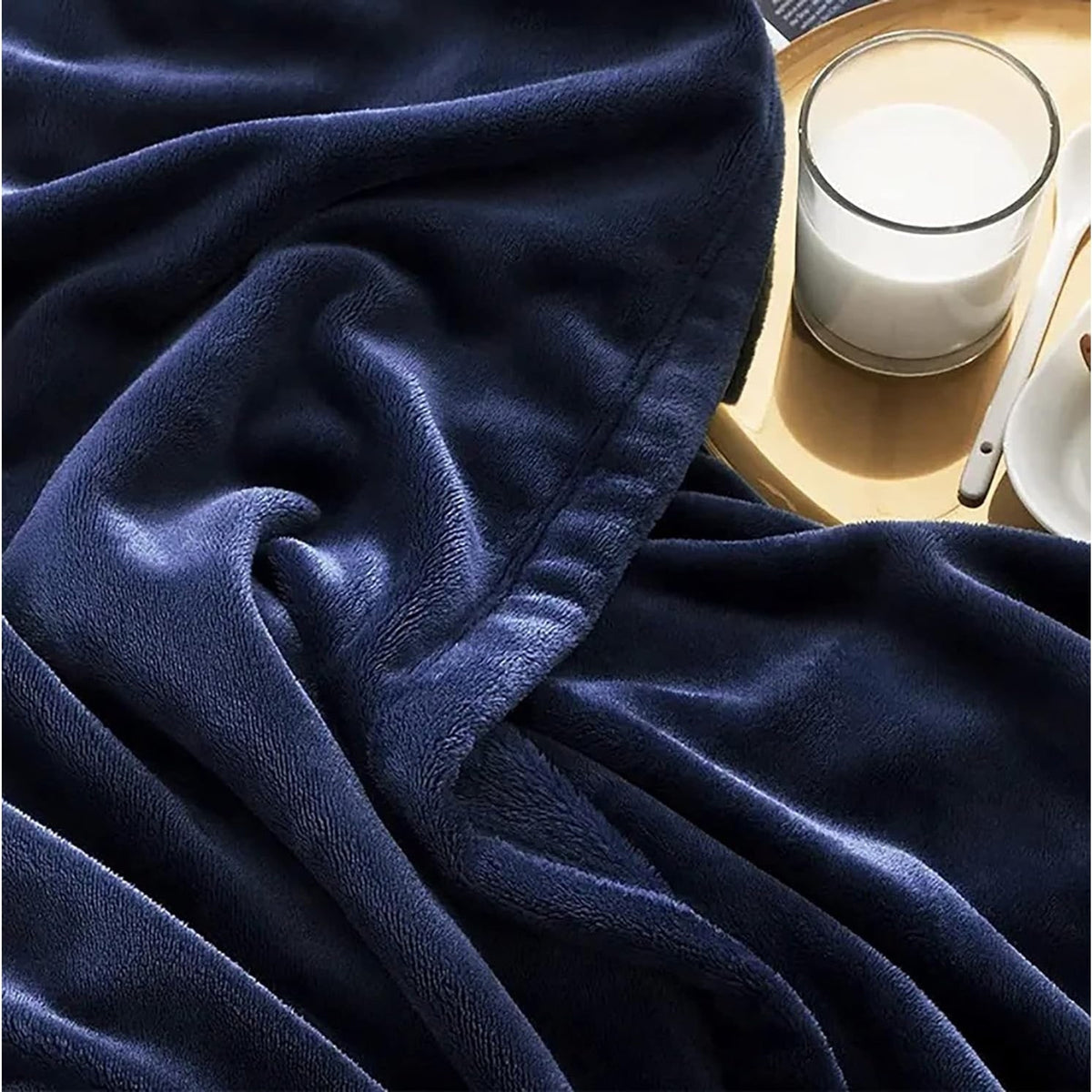 Fleece Throw Blanket Soft Plush For Bed And Sofa - Image 5
