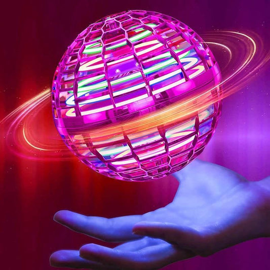 Flying Ball Boomerang With Glowing LED Cage - Image 4