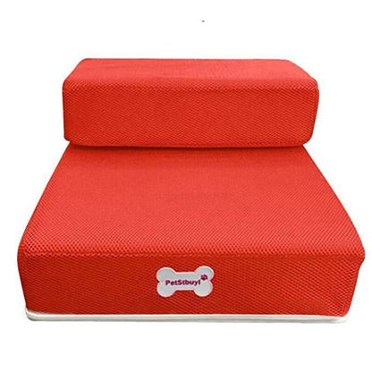 Foam Pet Stairs With Breathable Mesh Cover - Image 11