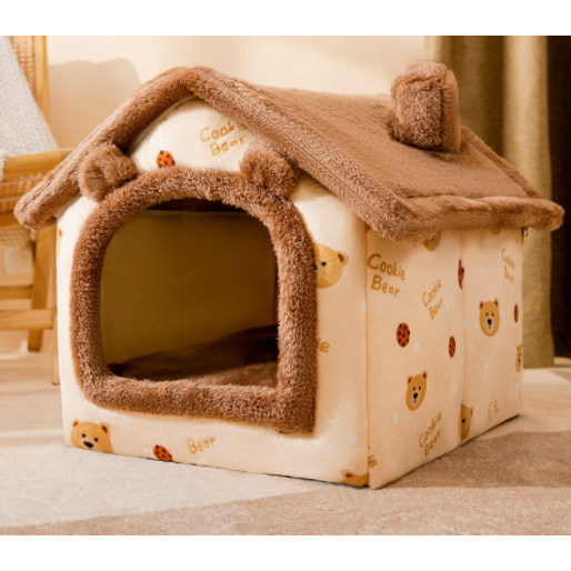 Foldable Cloth Pet House With Cosy Enclosed Design - Image 4