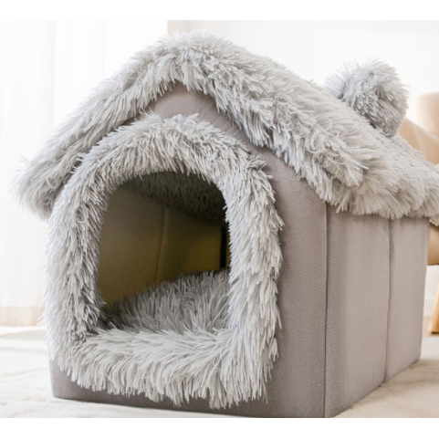 Foldable Cloth Pet House With Cosy Enclosed Design - Image 5