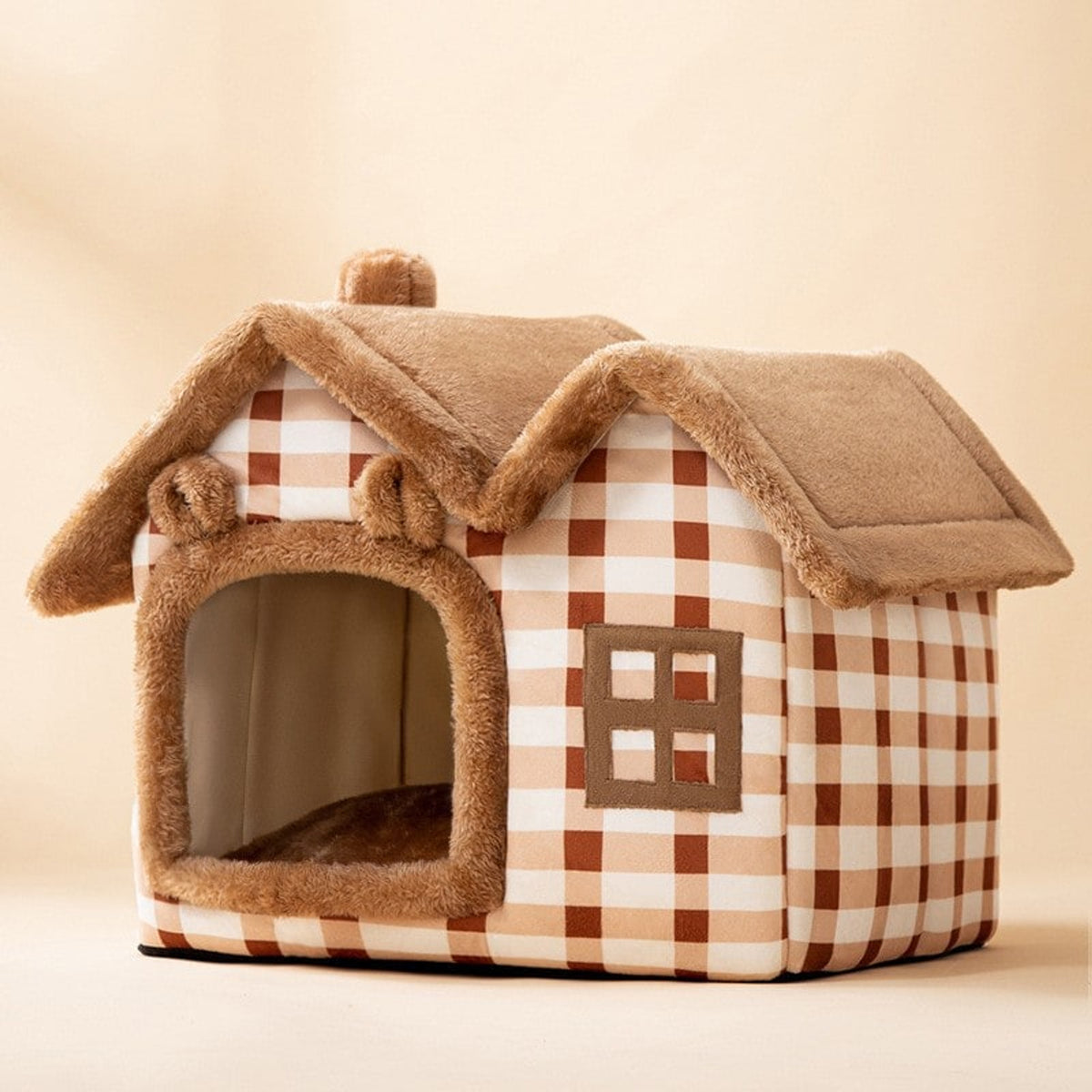 Foldable Cloth Pet House With Cosy Enclosed Design - Image 9