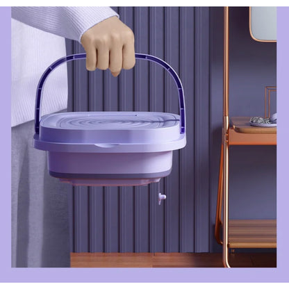 Foldable Portable Washing Machine For Home Travel And Camping - Image 7