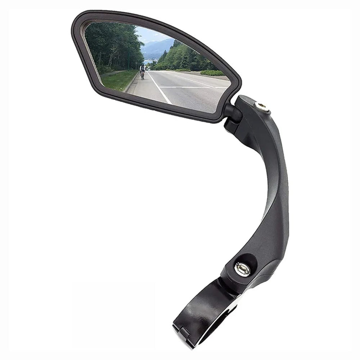 Folding Bike Mirrors With Extra Large 360-Degree Adjustable Arm - Image 5