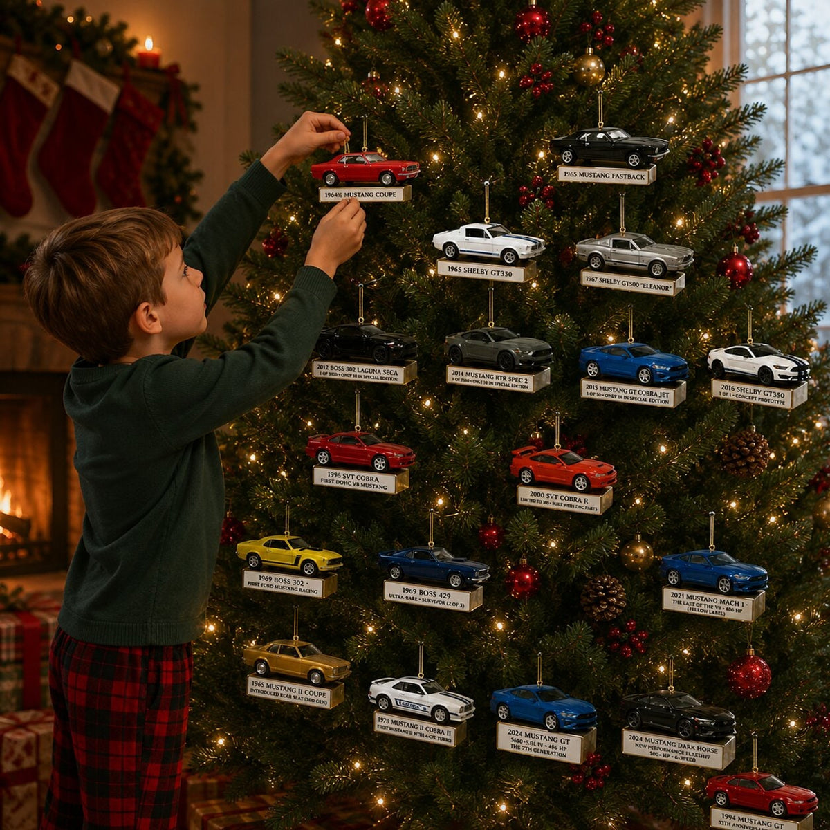 Ford Mustang Advent Calendar 2026 With 24 Miniature Car Models - Image 4