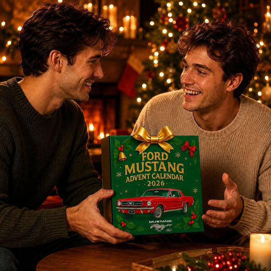 Ford Mustang Advent Calendar 2026 With 24 Miniature Car Models - Image 2