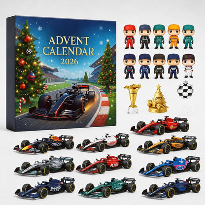 Formula 1 Advent Calendar 2026 With 24 Mini Cars - Image 1