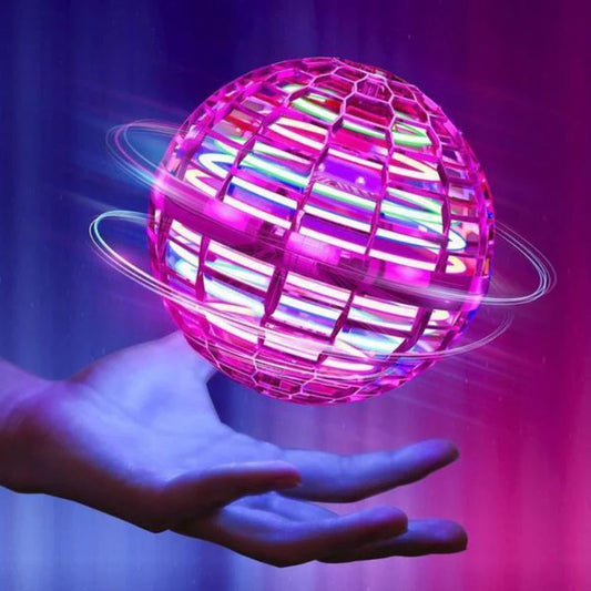 Galaxy Fly Orb Hover Ball Motorised Boomerang Toy With LED Lights - Image 2