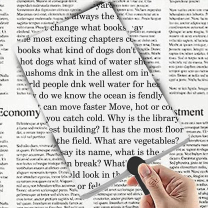 Glass Magnifiers For Reading With Hands-Free 3X Magnification And Magnetic Lens Cover - Image 4