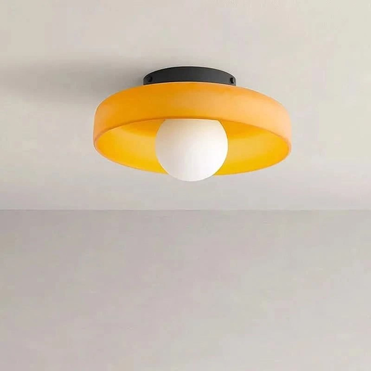 Glass Shade Ceiling Lamp With Nordic Modern Design - Image 3