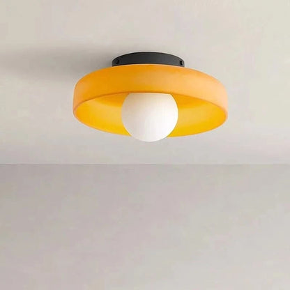 Glass Shade Ceiling Lamp With Nordic Modern Design - Image 3