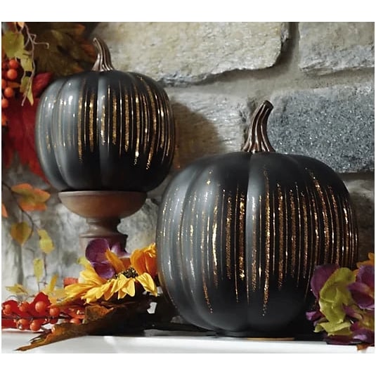 Glow-In-The-Dark Projection Pumpkin With Galaxy Starry Night Effect - Image 3