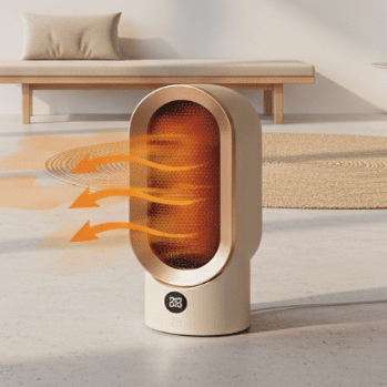 Go Portable Heater Lightweight Travel Heater With Overheat Protection - Image 2