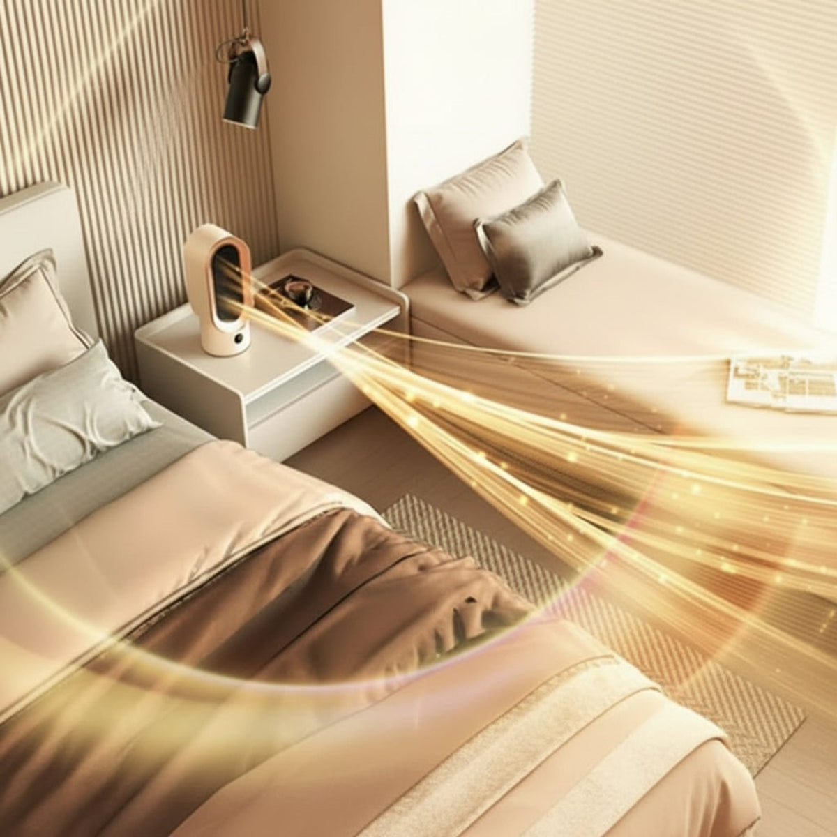 Go Portable Heater Lightweight Travel Heater With Overheat Protection - Image 3