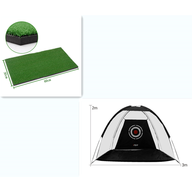 Golf Practice Net Tent With Target Sheet And Carry - Image 19