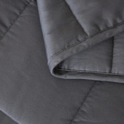 Gravity Blanket Breathable Cotton Weighted Blanket With Glass Beads - Image 4
