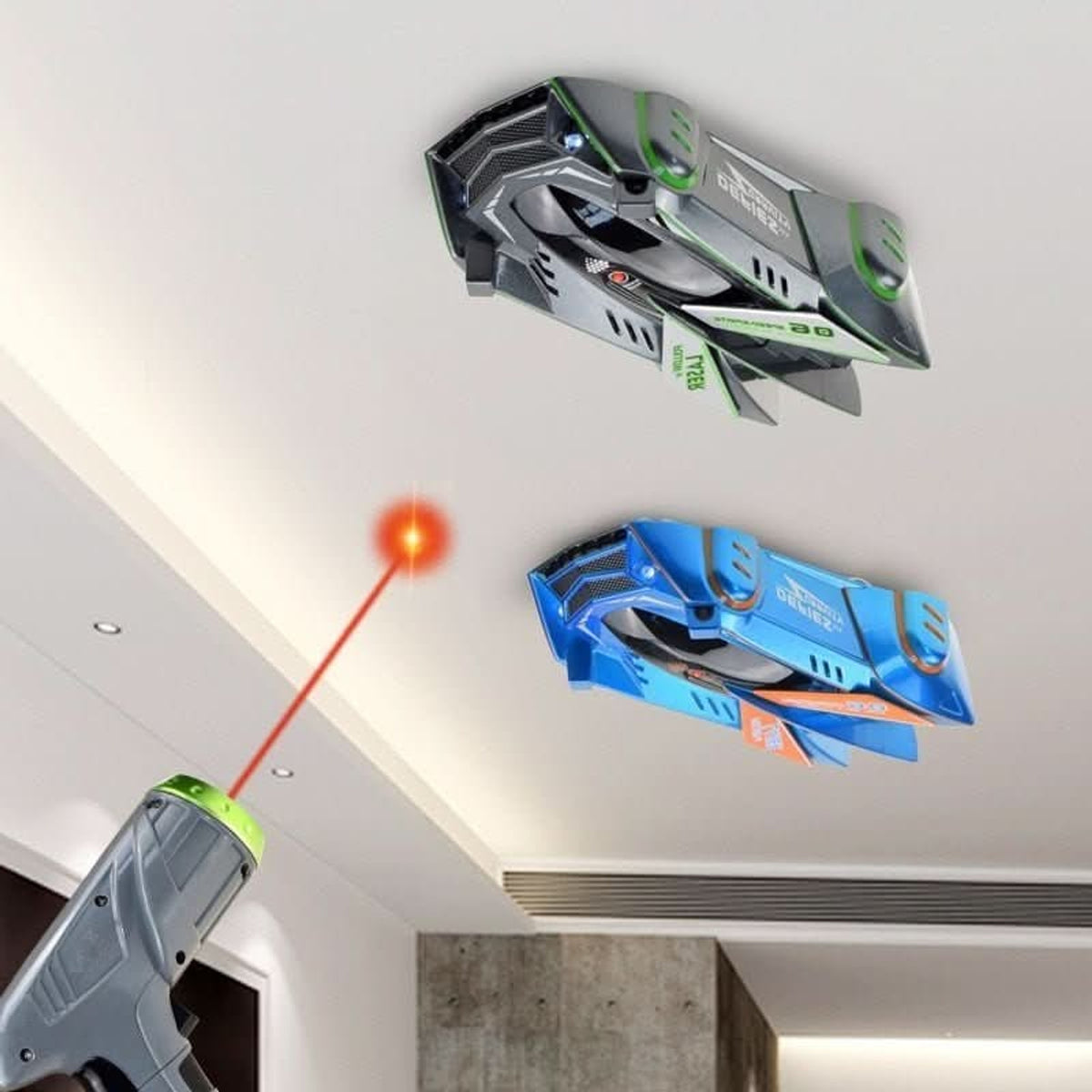 Gravityracer Laser-Controlled Wall Climbing RC Car With LED Headlights - Image 3