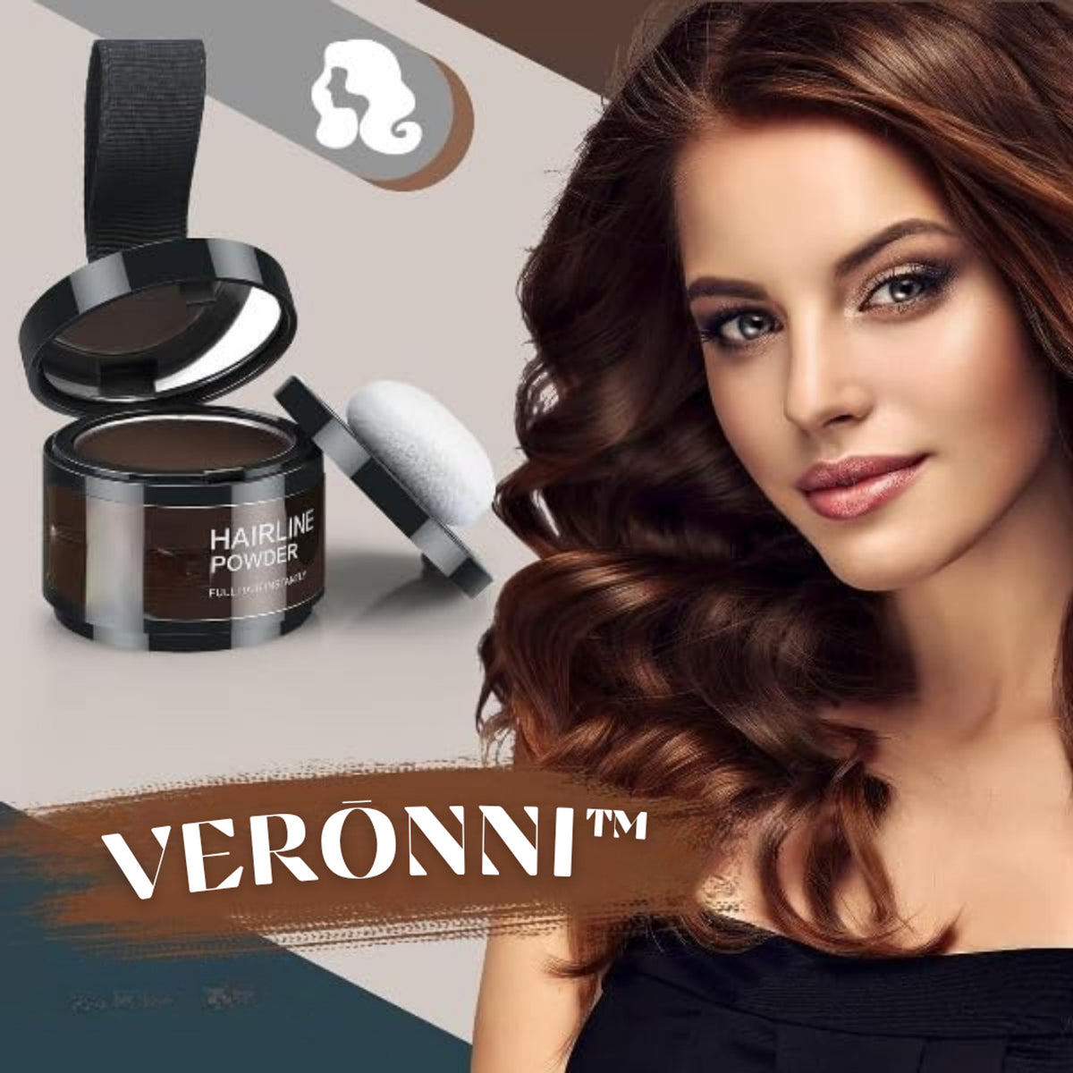 Hairline Powder For Instantly Fuller Hair & Brows With Natural Finish - Image 1