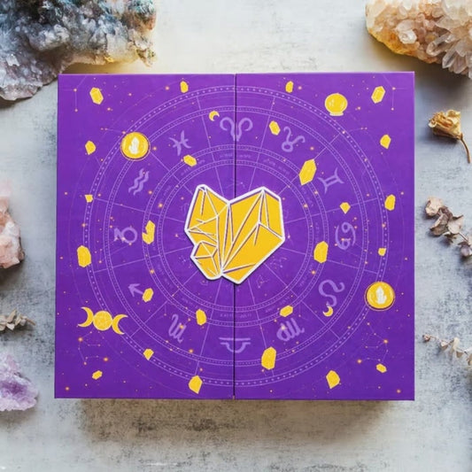 Halloween Crystal Advent Calendar 24 Day Countdown Box With Gemstones And Celestial Decorations - Image 5