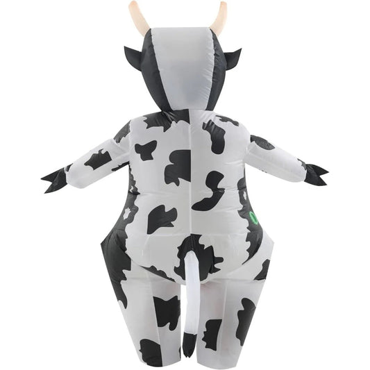 Halloween Inflatable Costume Cow With Integrated Blower Fan For A Comfortable And Lightweight Full-body Design - Image 5