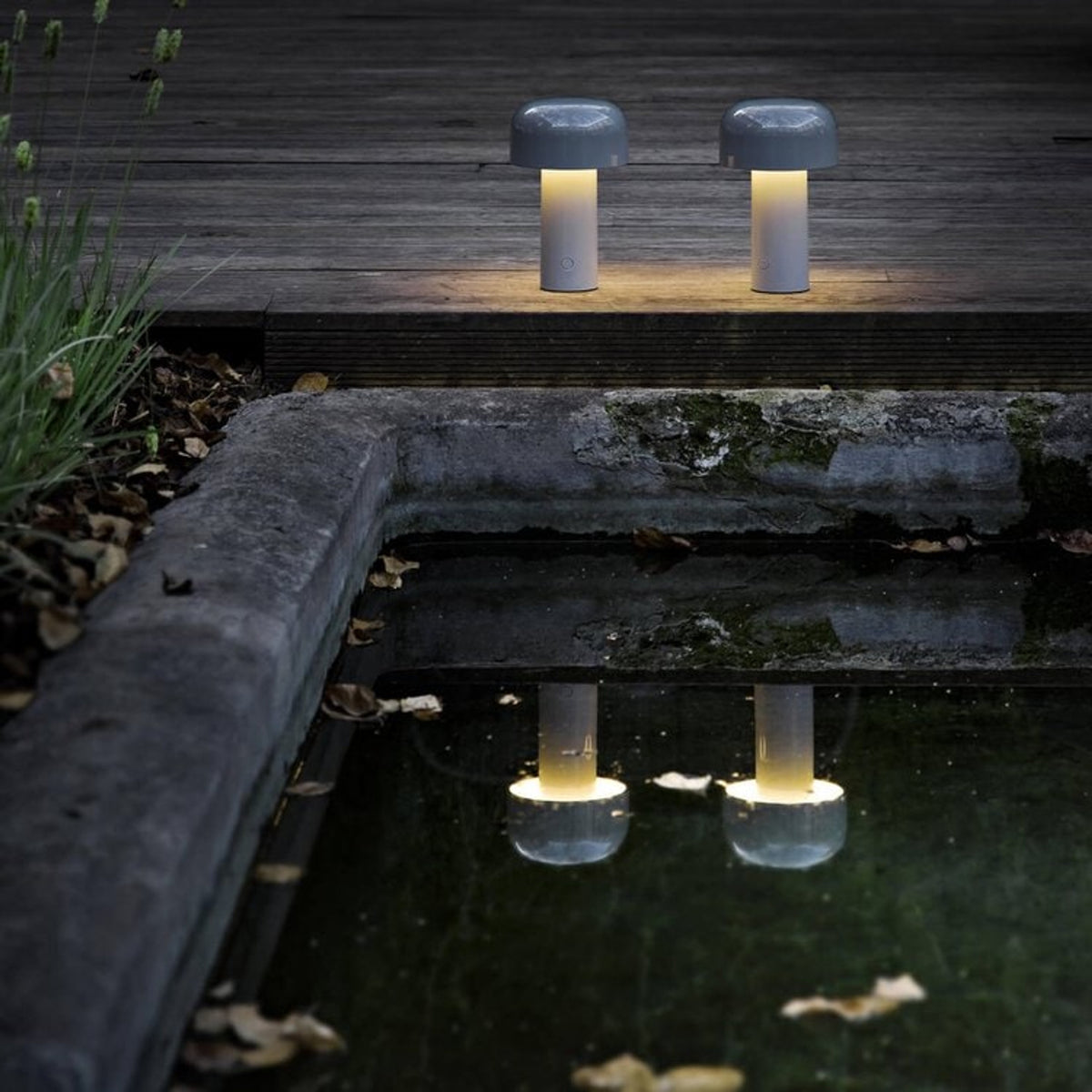 HaloGleam Table Rechargeable Mushroom Lamp - Image 12