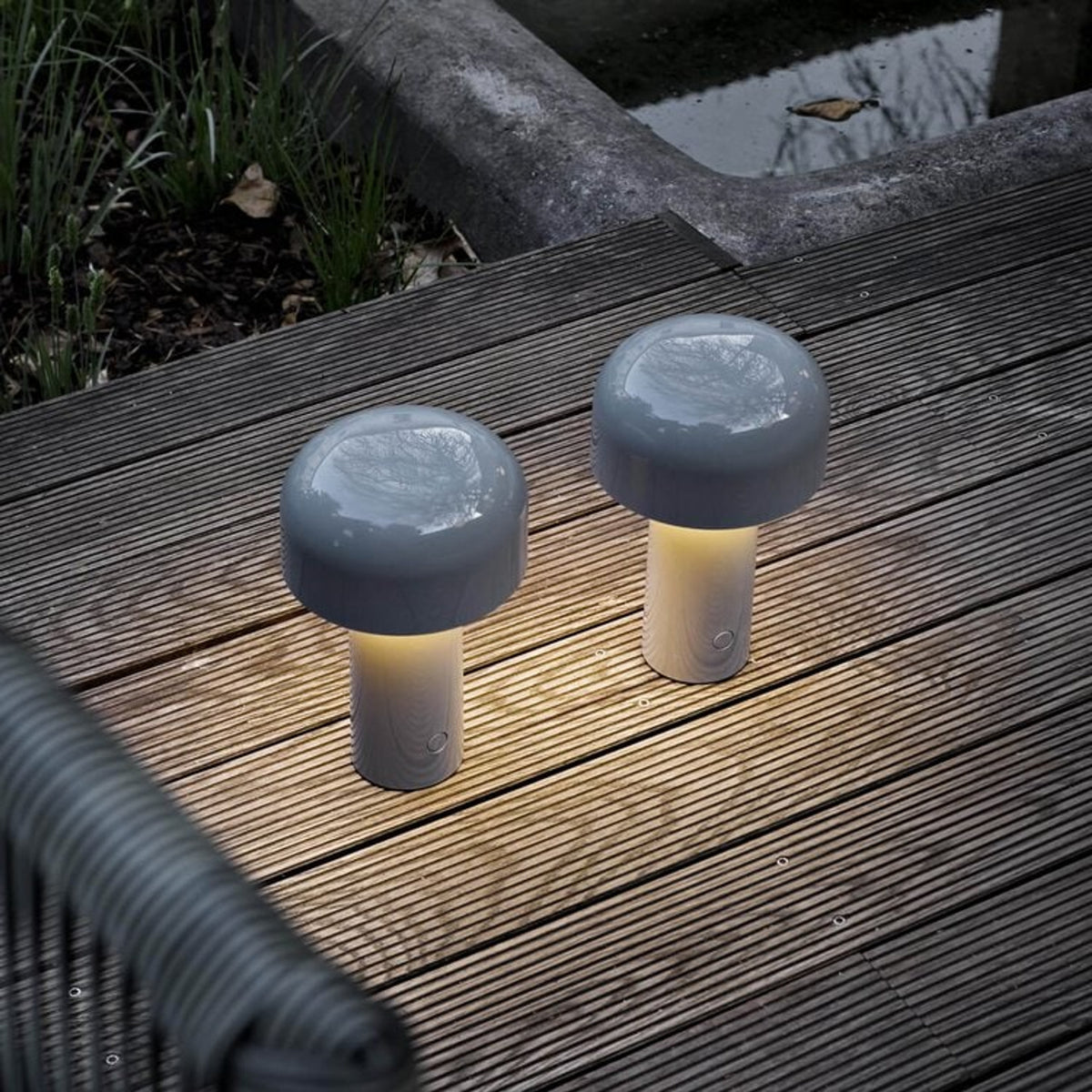 HaloGleam Table Rechargeable Mushroom Lamp - Image 21