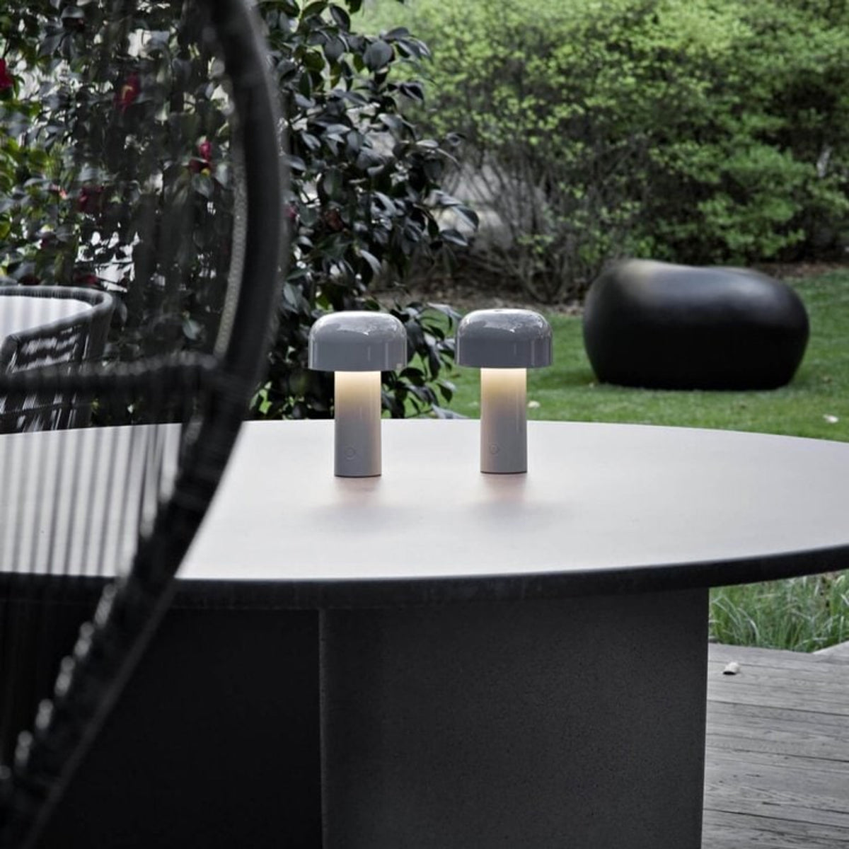 HaloGleam Table Rechargeable Mushroom Lamp - Image 22