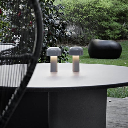 HaloGleam Table Rechargeable Mushroom Lamp - Image 22