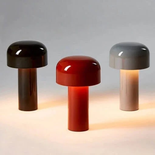 HaloGleam Table Rechargeable Mushroom Lamp - Image 25