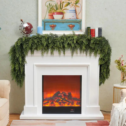 Handmade Christmas Artificial Pine Garland With Realistic Green Finish - Image 5