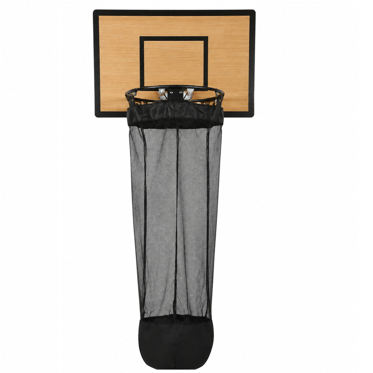 Hanging Storage Organizer With Basketball Hoop Design For Laundry And Toys - Image 2