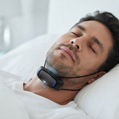 Anti-Snoring Health Device With Ems Pulse Technology And Adjustable Intensity - Image 1