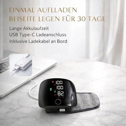Healthguard Wrist Blood Pressure Monitor With Rechargeable Digital Touch Display And Voice Function - Image 11