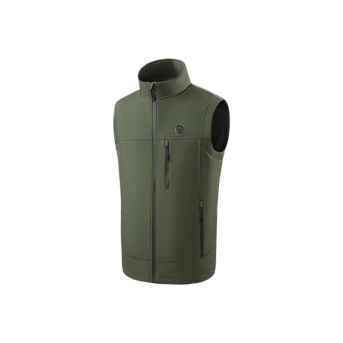 Heated Apparel Vest Full Zip Stand Collar With Chest And Back Heating Zones - Image 8