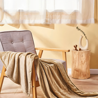 Heated Blanket With USB Rechargeable Plush Design - Image 2