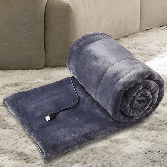 Heated Blanket With USB Rechargeable Plush Design - Image 6